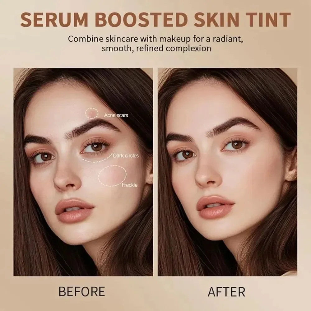 Foundation Stick Beauty Balm Serum Boosted Skin Tinted Moisturizer New